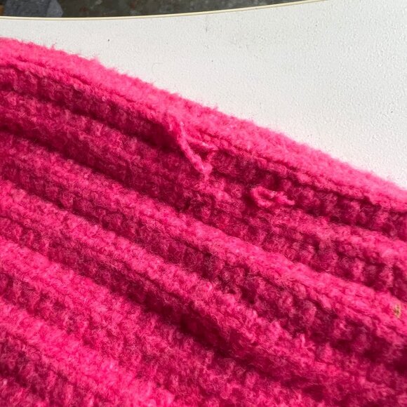 Universal Thread Womens Mock Turtleneck Cashmere-Like Pullover Sweater Pink Larg - Picture 9 of 9